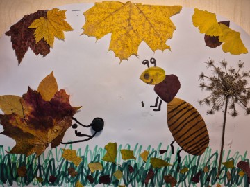 Nina Sobczyk, „Zwierzęta w lesie”, Szkoła Podstawowa im. 24 lutego 1863 r. w Dobrej, 